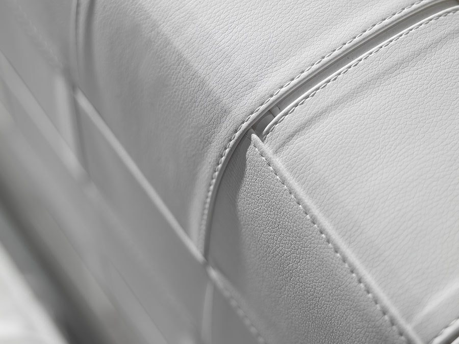 Letto Kira matrimoniale imbottito con Box contenitore
